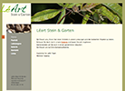 Webseite LéArt Gartenbau.